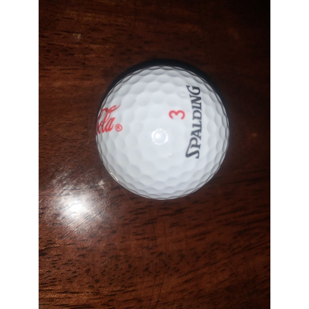 Coca Cola logo golf ball - Soda - Soft Drink - Advertising - Picture 2 of 4